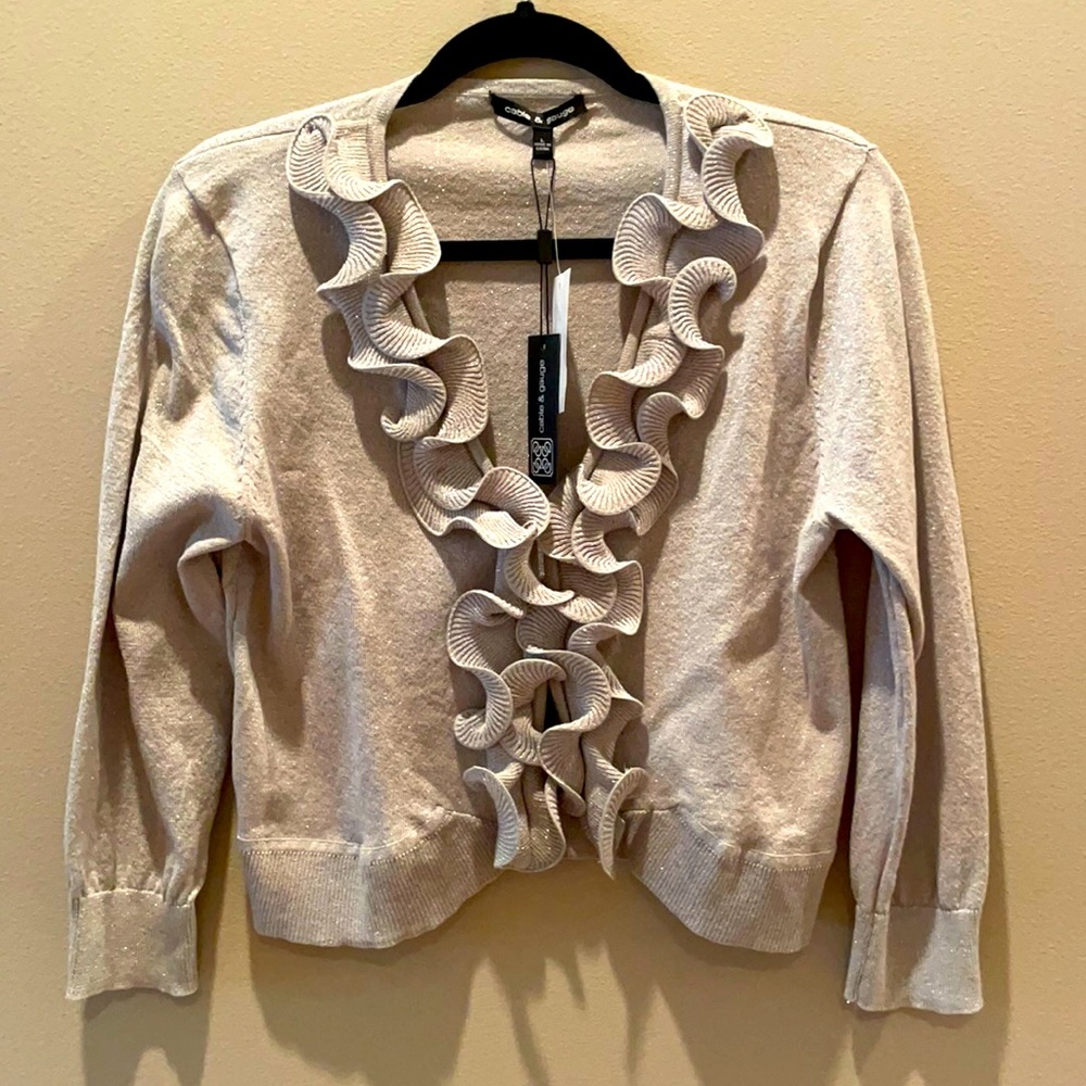 Brand New 3/4th sleeve dressy sweater.